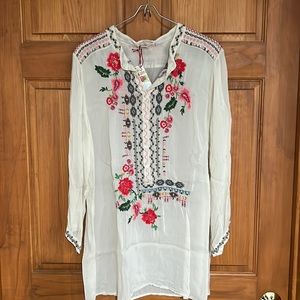 Johnny Was- Embroidery Tunic